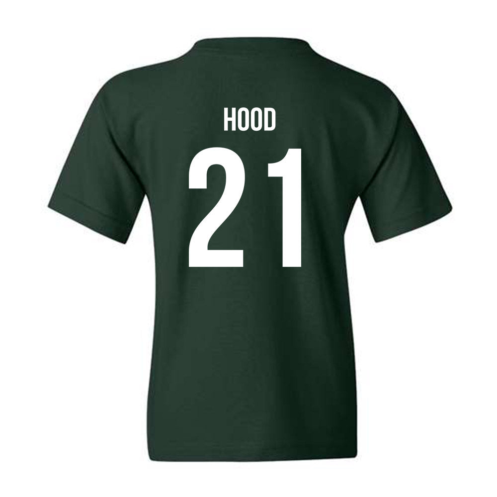 Michigan State - NCAA Women's Volleyball : Kaya Hood - Green Replica Shersey Youth T-Shirt