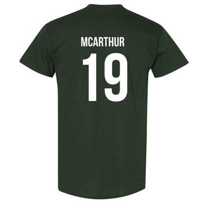 Michigan State - NCAA Women's Volleyball : Amani McArthur - Green Replica Shersey Short Sleeve T-Shirt