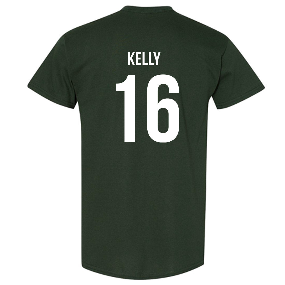 Michigan State - NCAA Women's Volleyball : Grace Kelly - Green Replica Shersey Short Sleeve T-Shirt