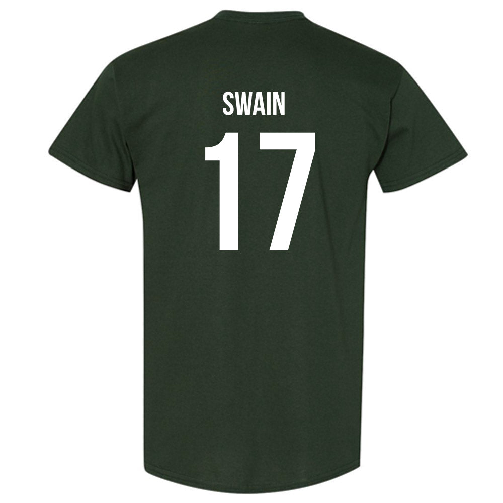 Michigan State - NCAA Women's Volleyball : Jayhlin Swain - Green Replica Shersey Short Sleeve T-Shirt