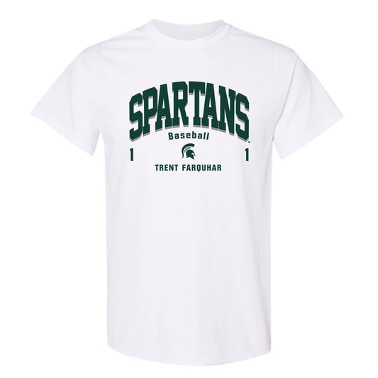 Michigan State - NCAA Baseball : Trent Farquhar - T-Shirt Classic Fashion Shersey