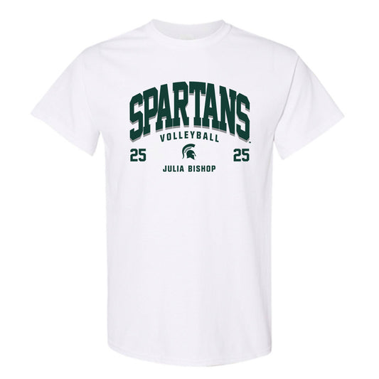 Michigan State - NCAA Women's Volleyball : Julia Bishop - Classic Fashion Shersey Short Sleeve T-Shirt