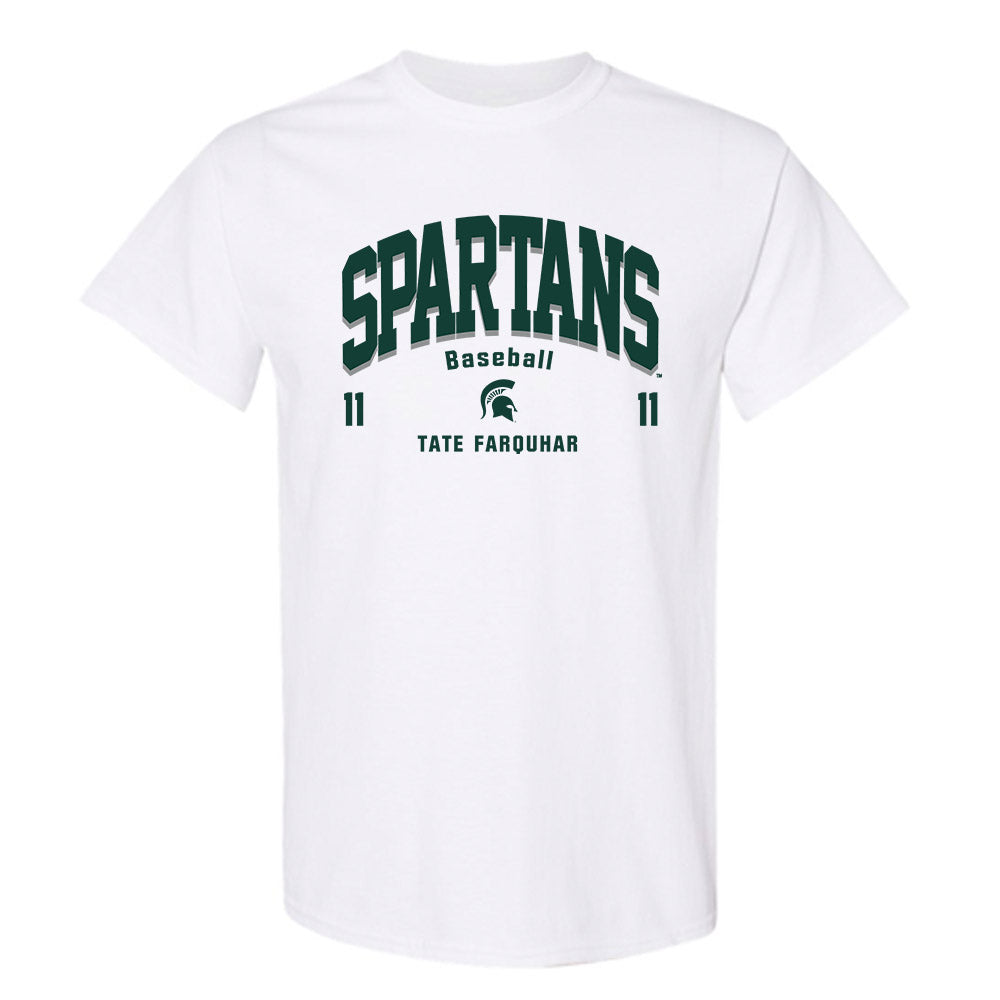 Michigan State - NCAA Baseball : Tate Farquhar - T-Shirt Classic Fashion Shersey