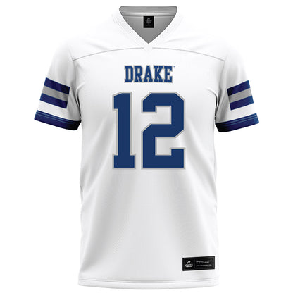 Drake - NCAA Football : Kemani Wilson - White Jersey