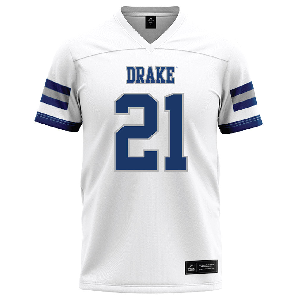 Drake - NCAA Football : Sam Anderson - White Jersey