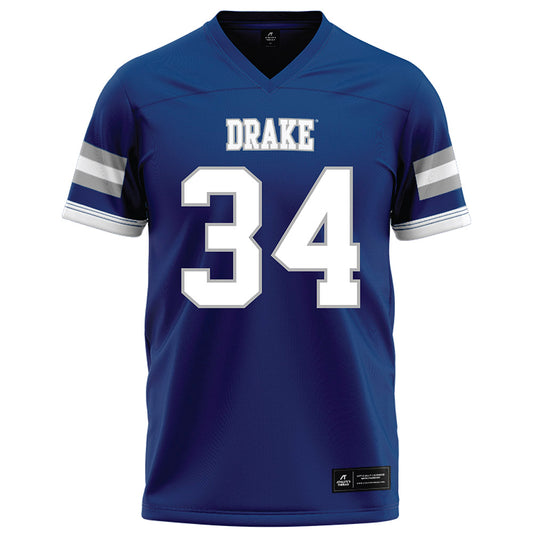 Drake - NCAA Football : Drew Bramlett - Football Jersey