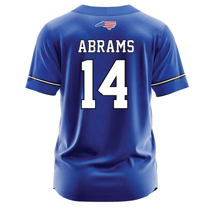 UNC Asheville - NCAA Baseball : Kohl Abrams - Baseball Jersey