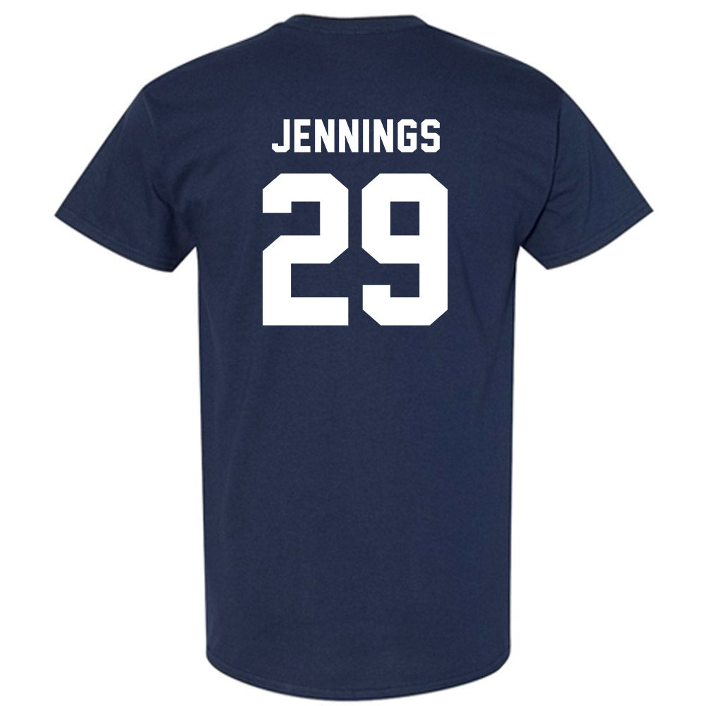 Murray State - NCAA Football : Q Jennings - Navy Classic Short Sleeve T-Shirt