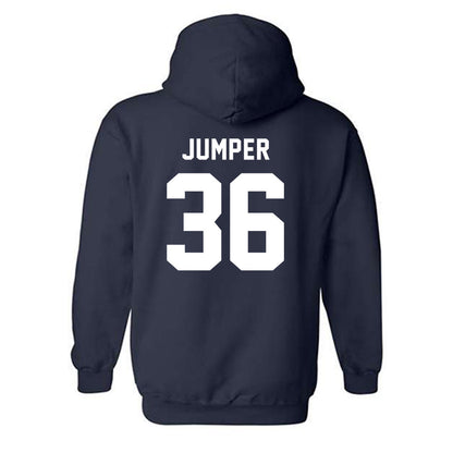 Murray State - NCAA Football : Caden Jumper - Navy Classic Hooded Sweatshirt