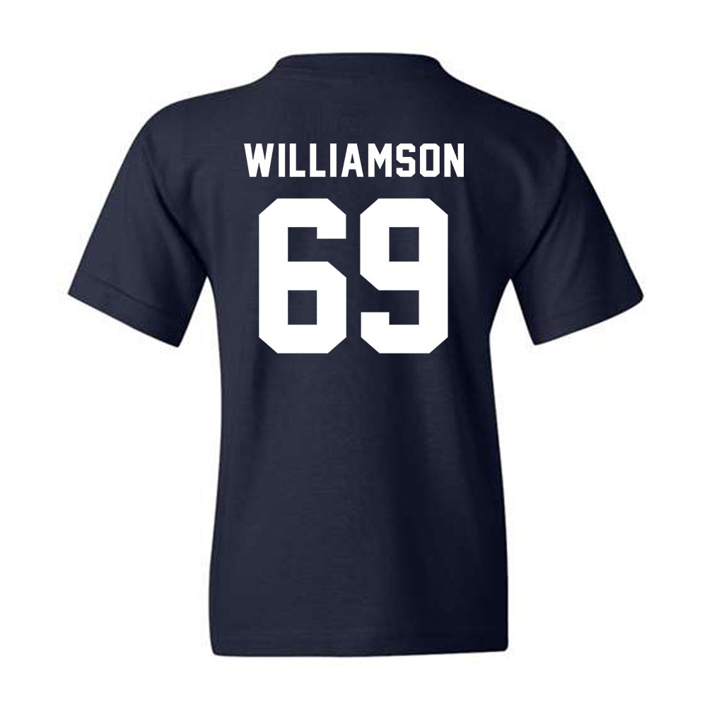 Murray State - NCAA Football : Cole Williamson - Navy Classic Youth T-Shirt