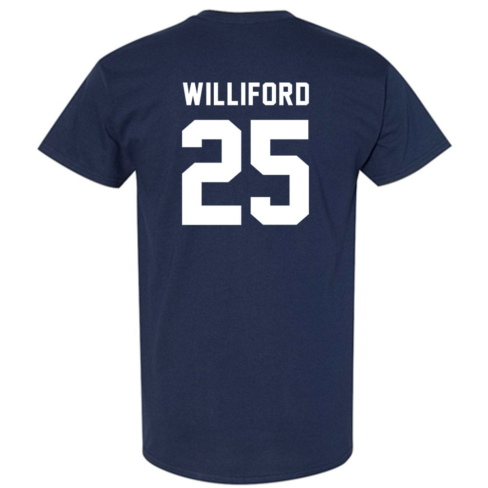 Murray State - NCAA Football : Caldra Williford - Navy Classic Short Sleeve T-Shirt