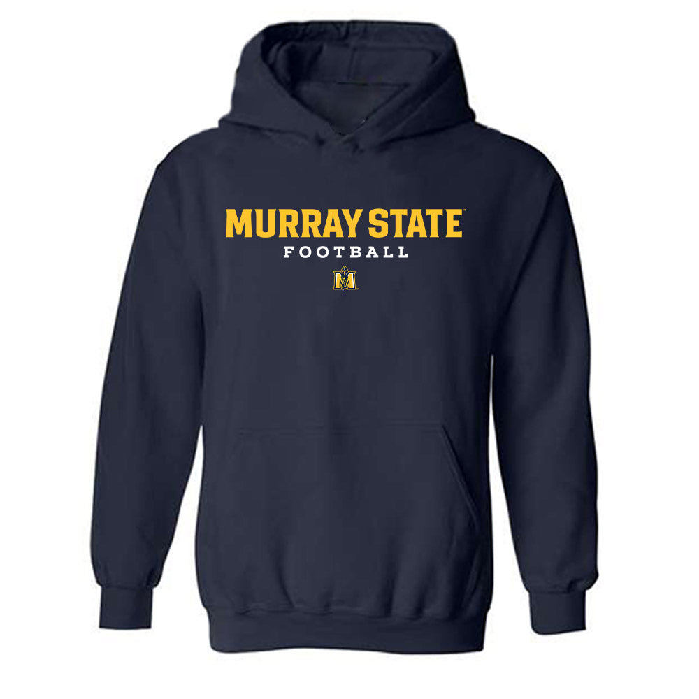 Murray State - NCAA Football : Jackson Oxley - Navy Classic Hooded Sweatshirt