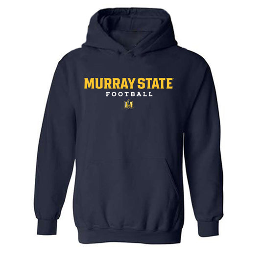 Murray State - NCAA Football : Jhadyn Fridge - Navy Classic Hooded Sweatshirt