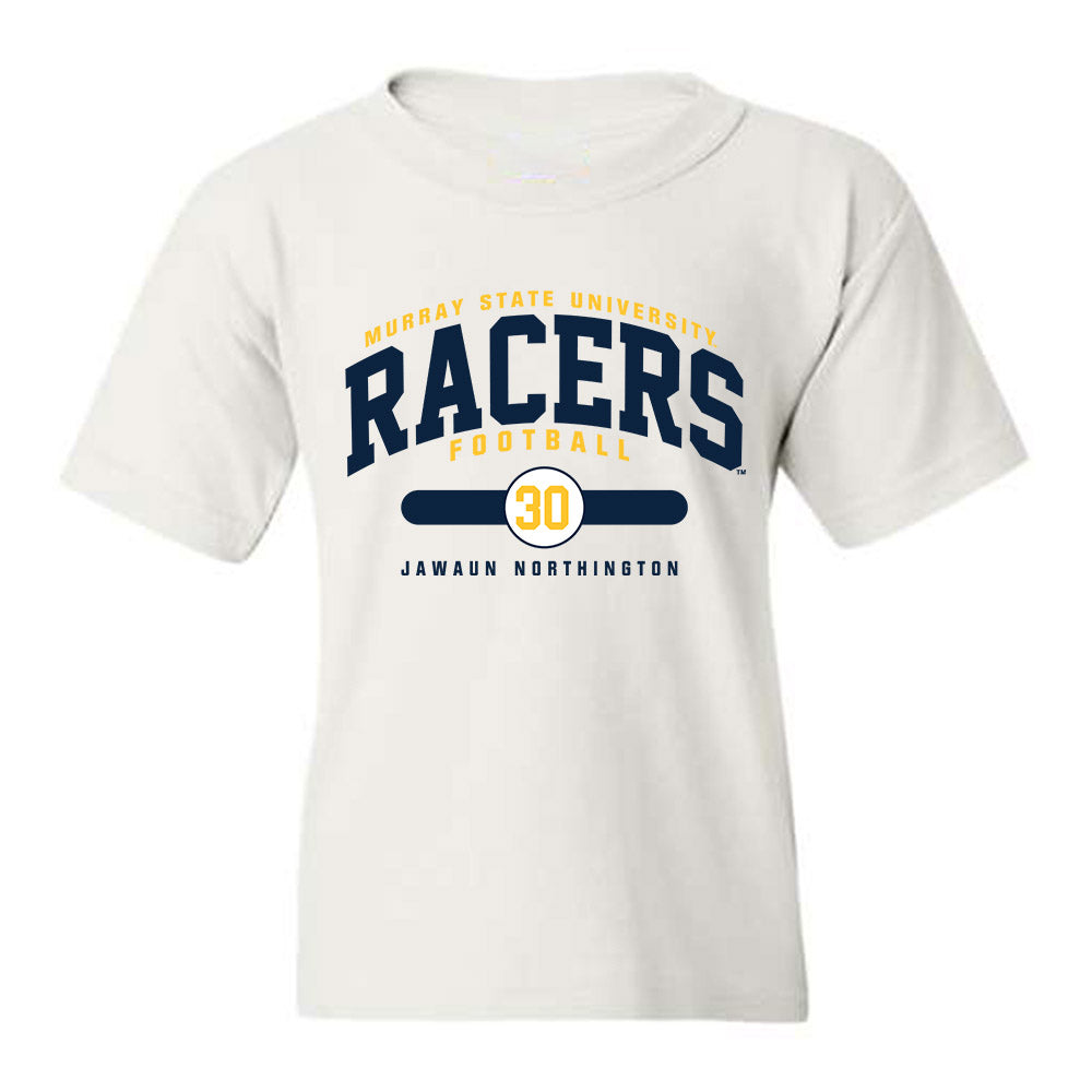 Murray State - NCAA Football : Jawaun Northington - White Classic Fashion Youth T-Shirt