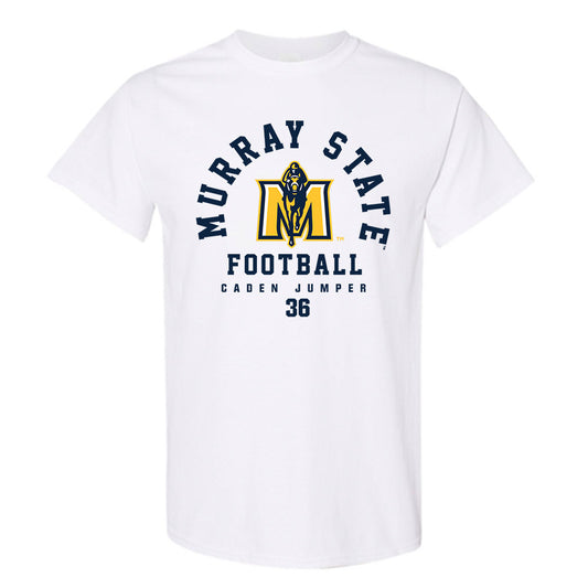Murray State - NCAA Football : Caden Jumper - White Classic Fashion Short Sleeve T-Shirt