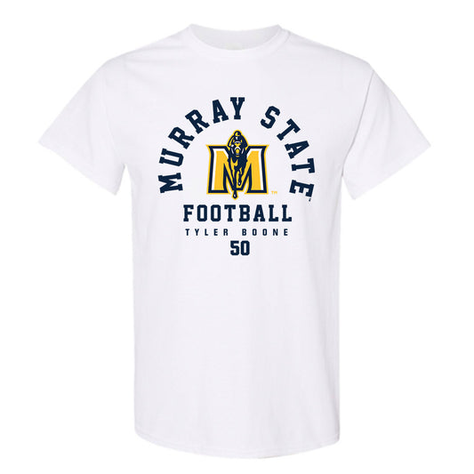 Murray State - NCAA Football : Tyler Boone - White Classic Fashion Short Sleeve T-Shirt
