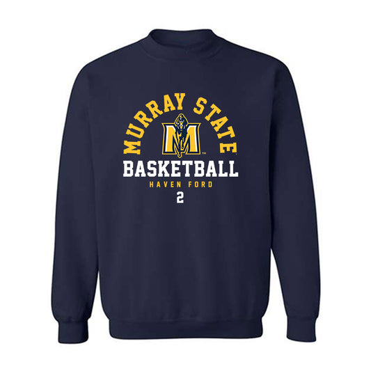 Murray State - NCAA Women's Basketball : Haven Ford - Navy Classic Fashion Shersey Sweatshirt