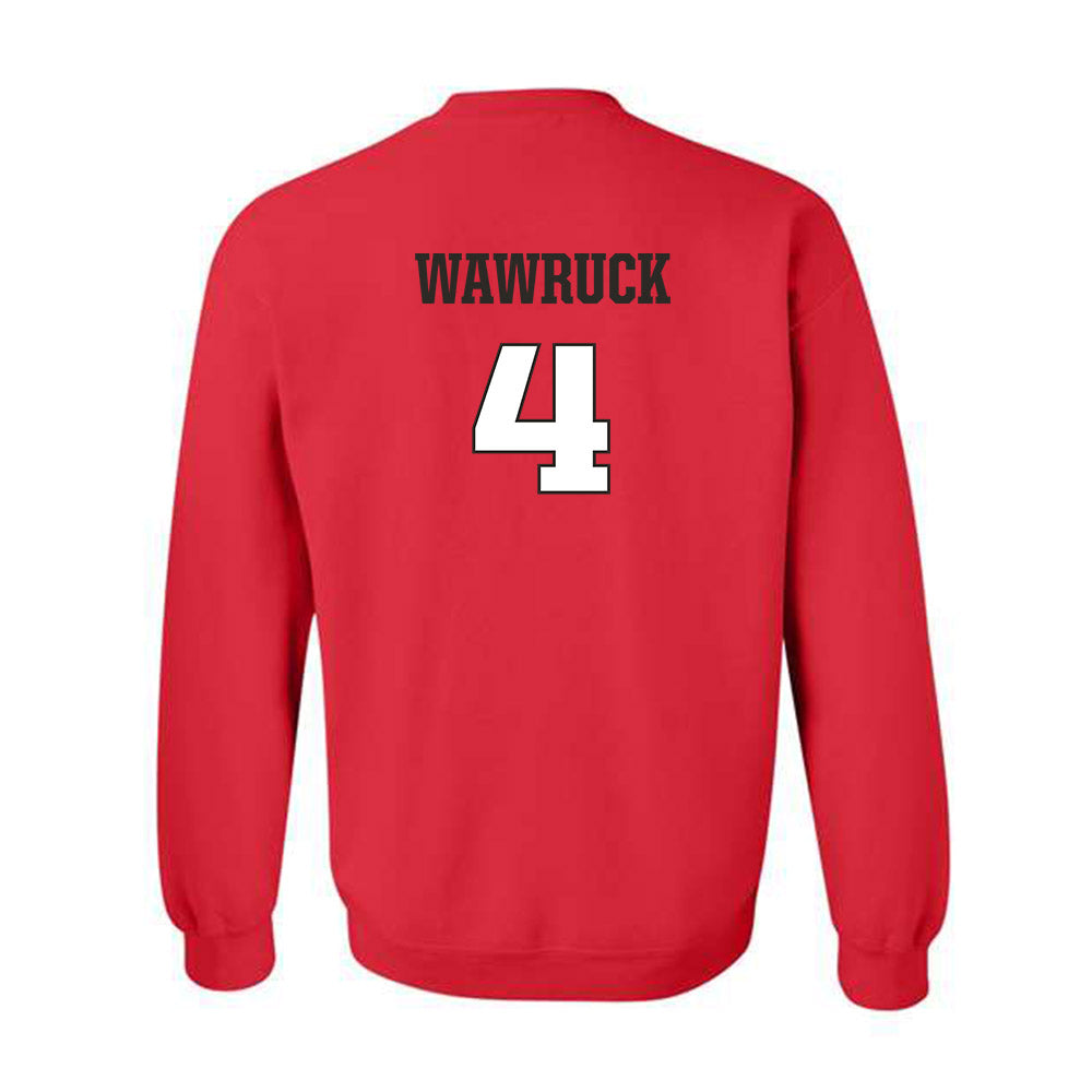 Fairfield - NCAA Baseball : Payten Wawruck - Crewneck Sweatshirt Classic Shersey