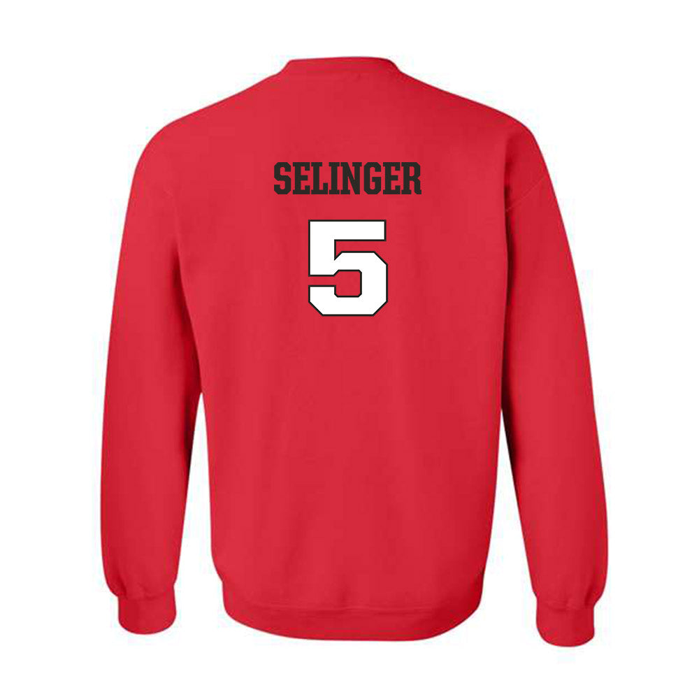 Fairfield - NCAA Baseball : Zach Selinger - Crewneck Sweatshirt Sports Shersey