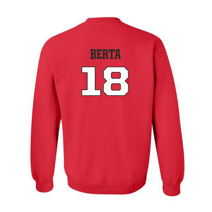 Fairfield - NCAA Baseball : Evan Berta - Crewneck Sweatshirt Sports Shersey
