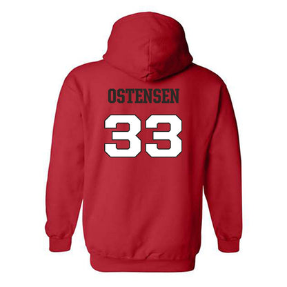 Fairfield - NCAA Baseball : Peter Ostensen - Hooded Sweatshirt Sports Shersey
