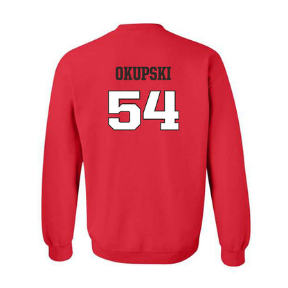 Fairfield - NCAA Men's Lacrosse : Luke Okupski - Crewneck Sweatshirt Classic Shersey