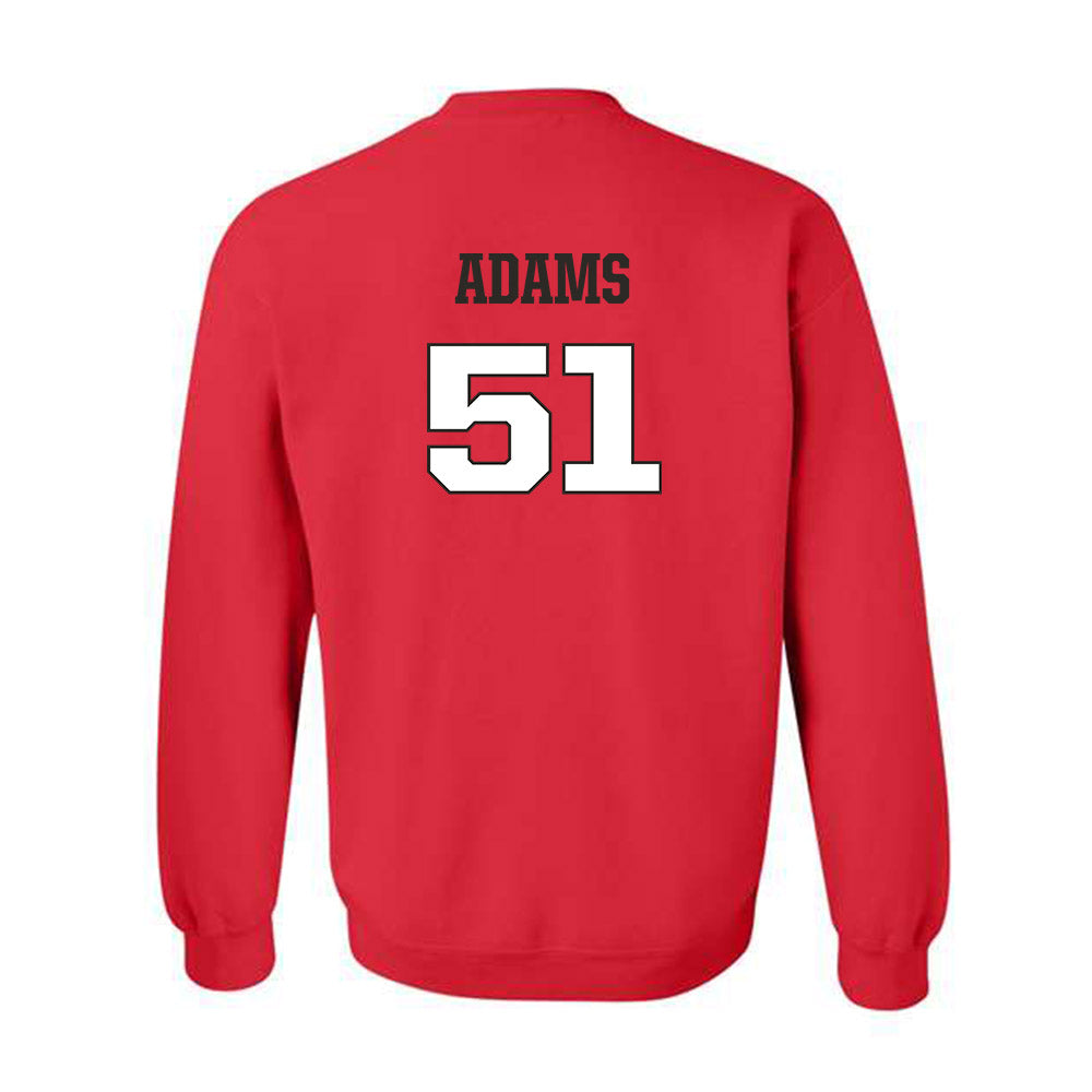 Fairfield - NCAA Men's Lacrosse : Eli Adams - Crewneck Sweatshirt Classic Shersey