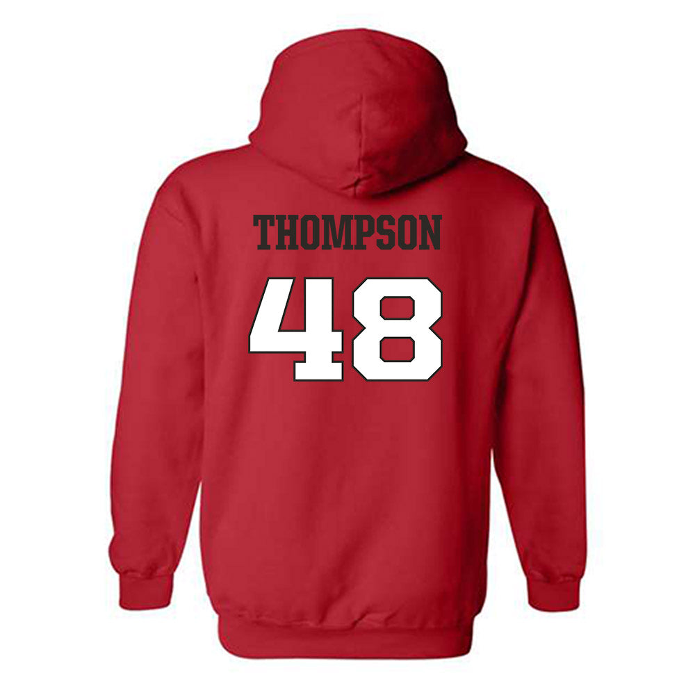 Fairfield - NCAA Men's Lacrosse : Rory Thompson - Hooded Sweatshirt Classic Shersey