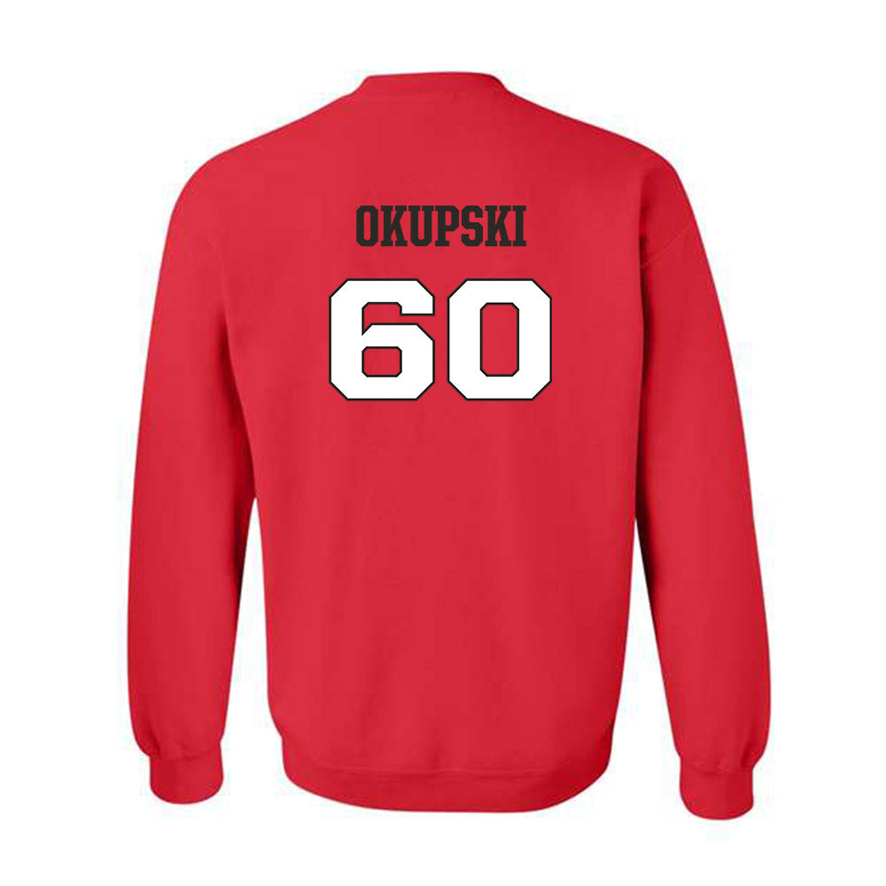 Fairfield - NCAA Men's Lacrosse : John Okupski - Crewneck Sweatshirt Classic Shersey