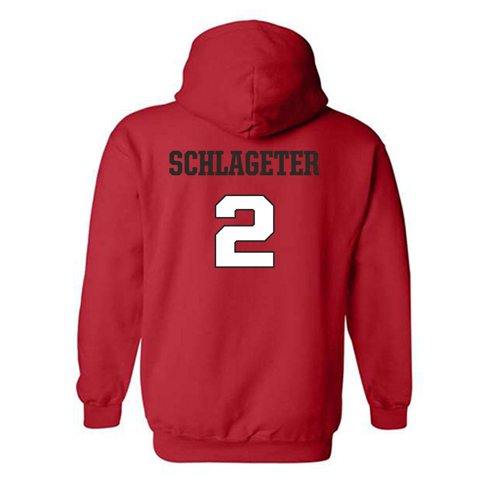 Fairfield - NCAA Women's Volleyball : Janna Schlageter - Hooded Sweatshirt   Classic Shersey