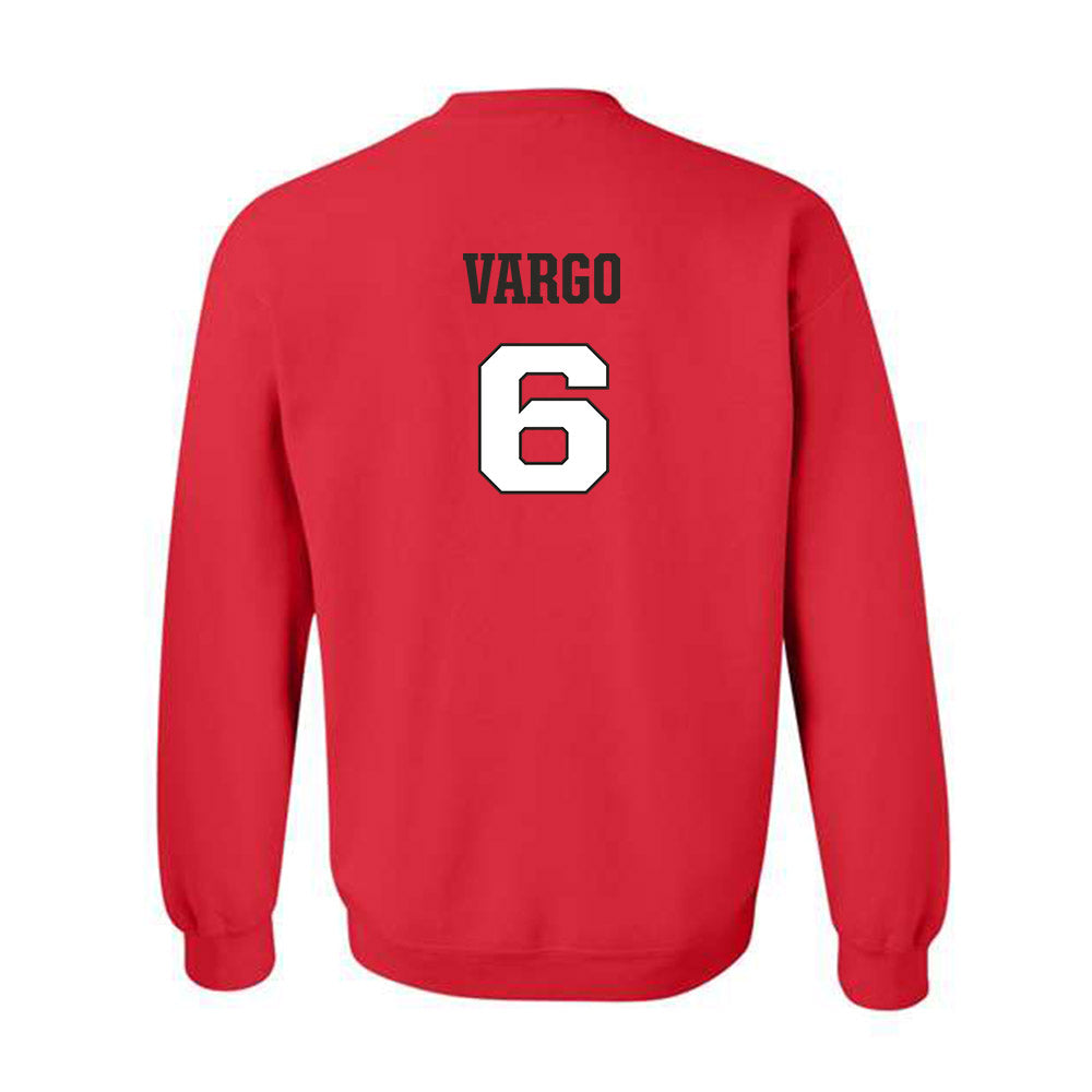 Fairfield - NCAA Women's Volleyball : Monica Vargo - Crewneck Sweatshirt Classic Shersey
