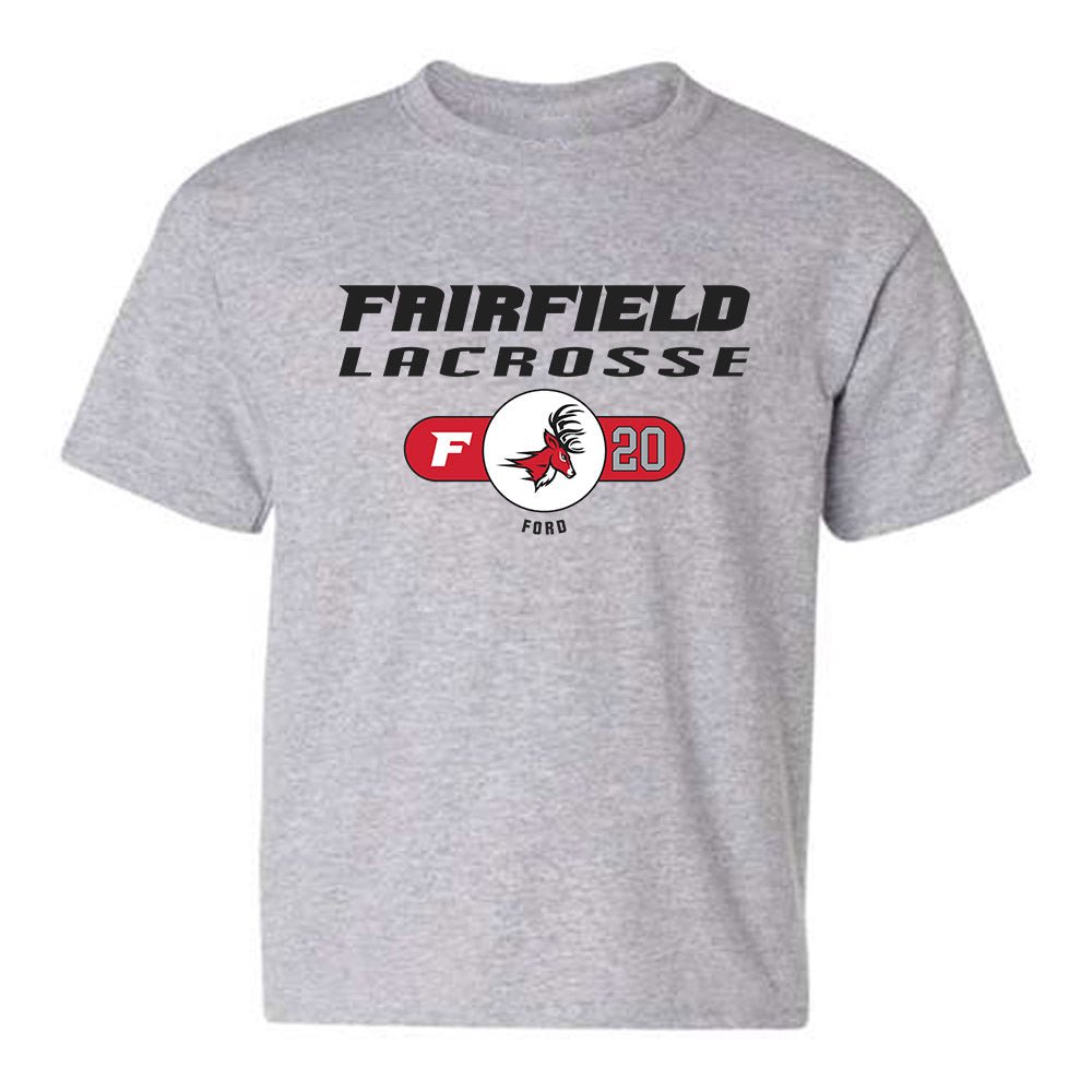 Fairfield - NCAA Men's Lacrosse : Bryce Ford - Youth T-Shirt Classic Fashion Shersey