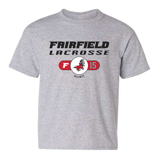Fairfield - NCAA Men's Lacrosse : Shane Elliott - Youth T-Shirt Classic Fashion Shersey