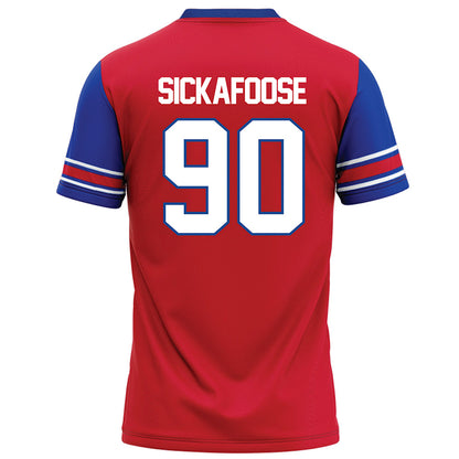 SMU - NCAA Football : Alex Sickafoose - Red Jersey