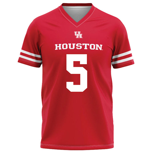Houston - NCAA Football : Hasaan Hypolite - Red Jersey