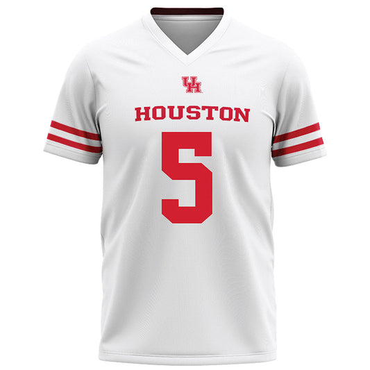 Houston - NCAA Football : Hasaan Hypolite - White Jersey
