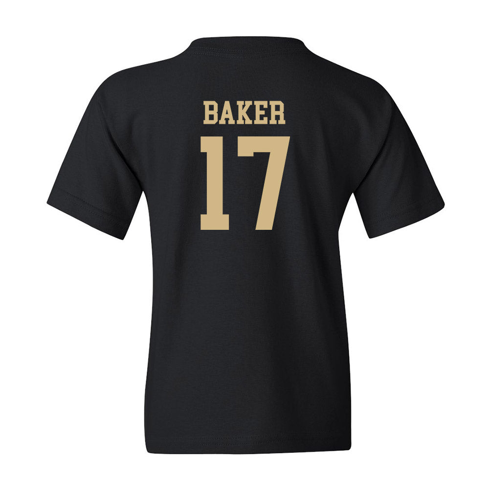 Wake Forest - NCAA Women's Volleyball : Rian Baker - Black Classic Shersey Youth T-Shirt