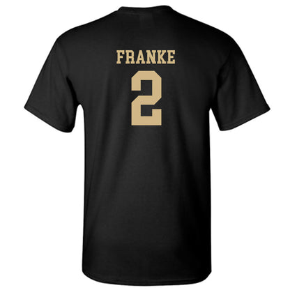 Wake Forest - NCAA Women's Volleyball : Olivia Franke - Black Classic Shersey Short Sleeve T-Shirt