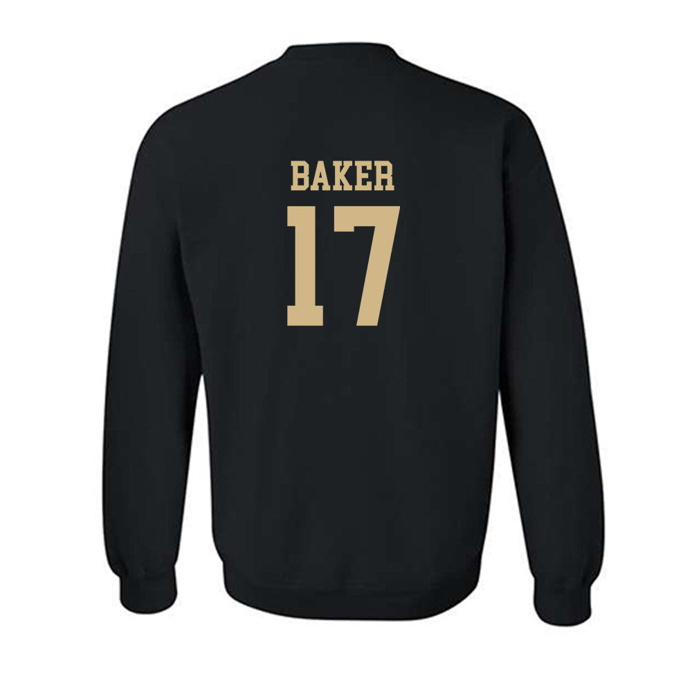 Wake Forest - NCAA Women's Volleyball : Rian Baker - Black Classic Shersey Sweatshirt