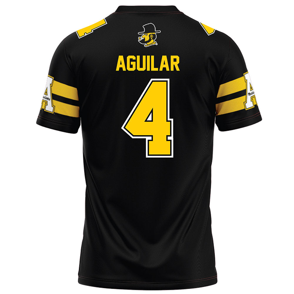 App State - NCAA Football : Joey Aguilar - Black Jersey