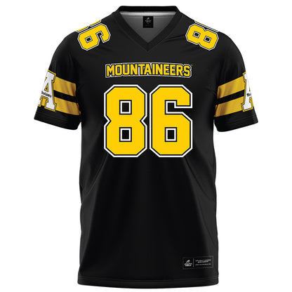 App State - NCAA Football : Kanen Hamlett - Black Jersey
