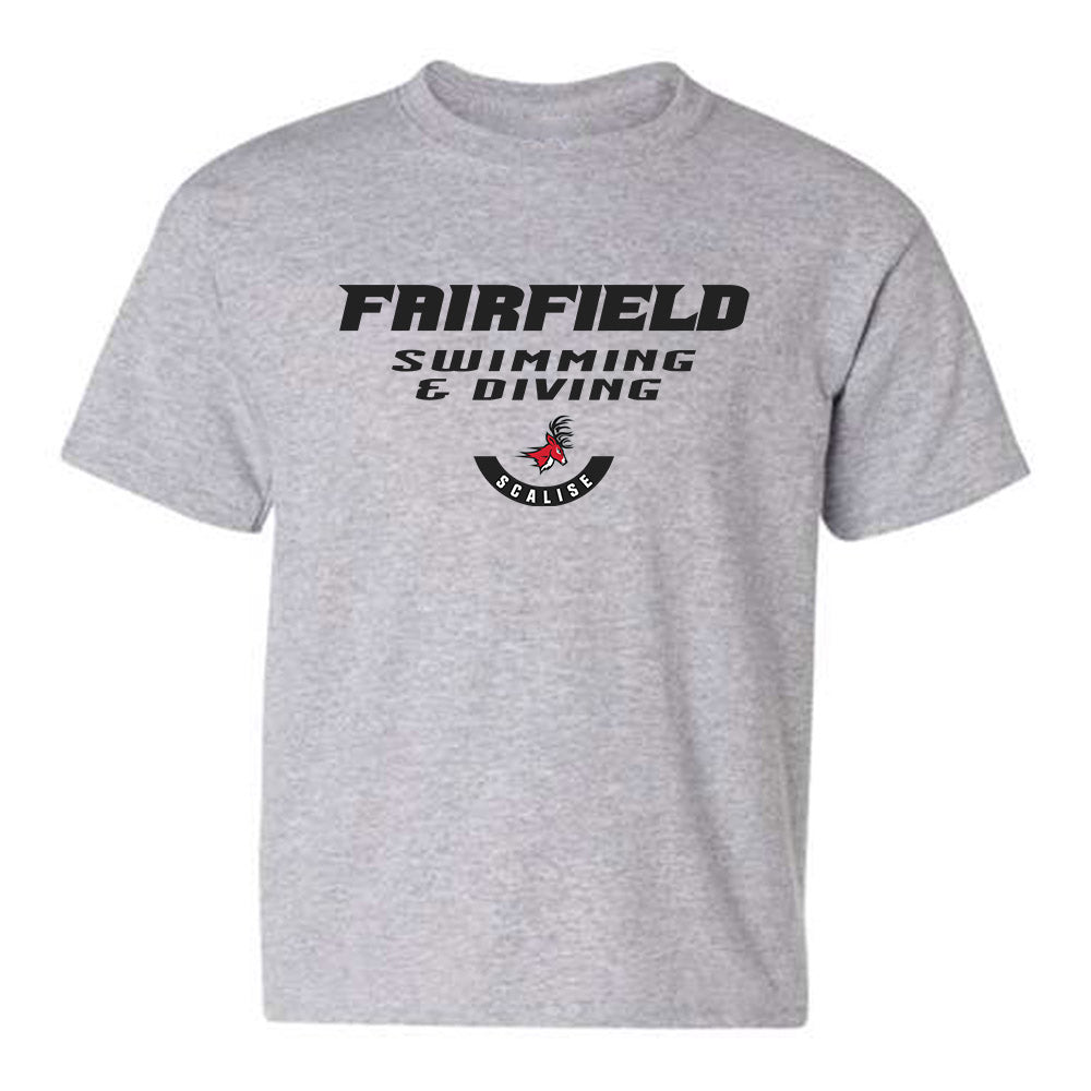Fairfield - NCAA Women's Swimming & Diving : Sydney Scalise - Youth T-Shirt Classic Fashion Shersey