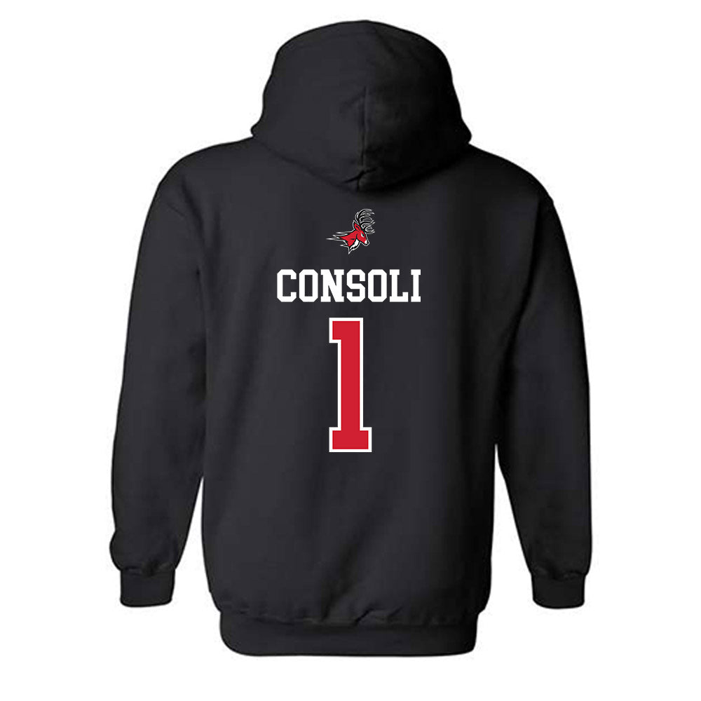 Fairfield - NCAA Men's Lacrosse : Will Consoli - Hooded Sweatshirt Classic Fashion Shersey