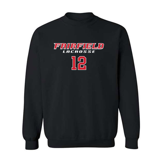 Fairfield - NCAA Women's Lacrosse : Claire Morris - Crewneck Sweatshirt Classic Fashion Shersey