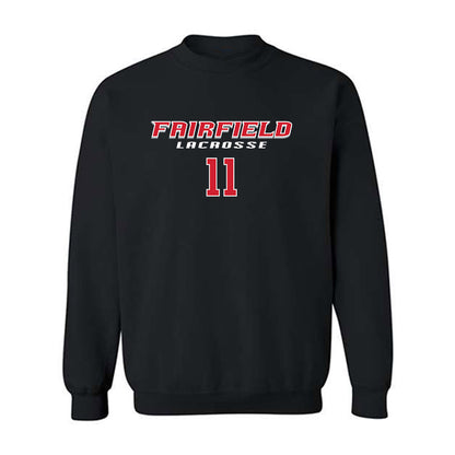 Fairfield - NCAA Women's Lacrosse : Sarah Bucher - Crewneck Sweatshirt Classic Fashion Shersey