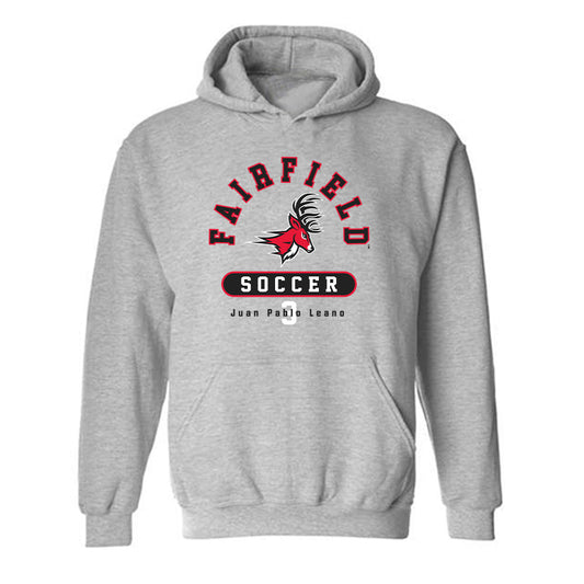 Fairfield - NCAA Men's Soccer : Juan Pablo Leano - Hooded Sweatshirt Classic Fashion Shersey