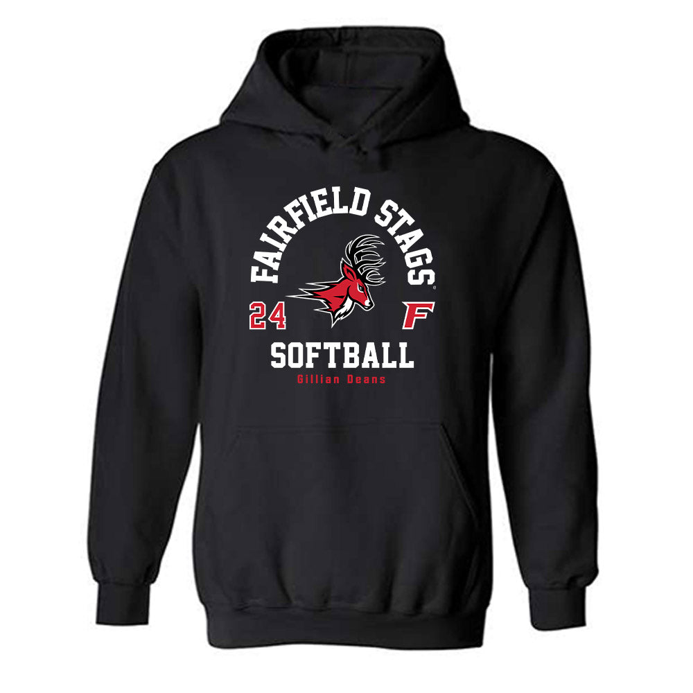 Fairfield - NCAA Softball : Gillian Deans - Hooded Sweatshirt Classic Fashion Shersey