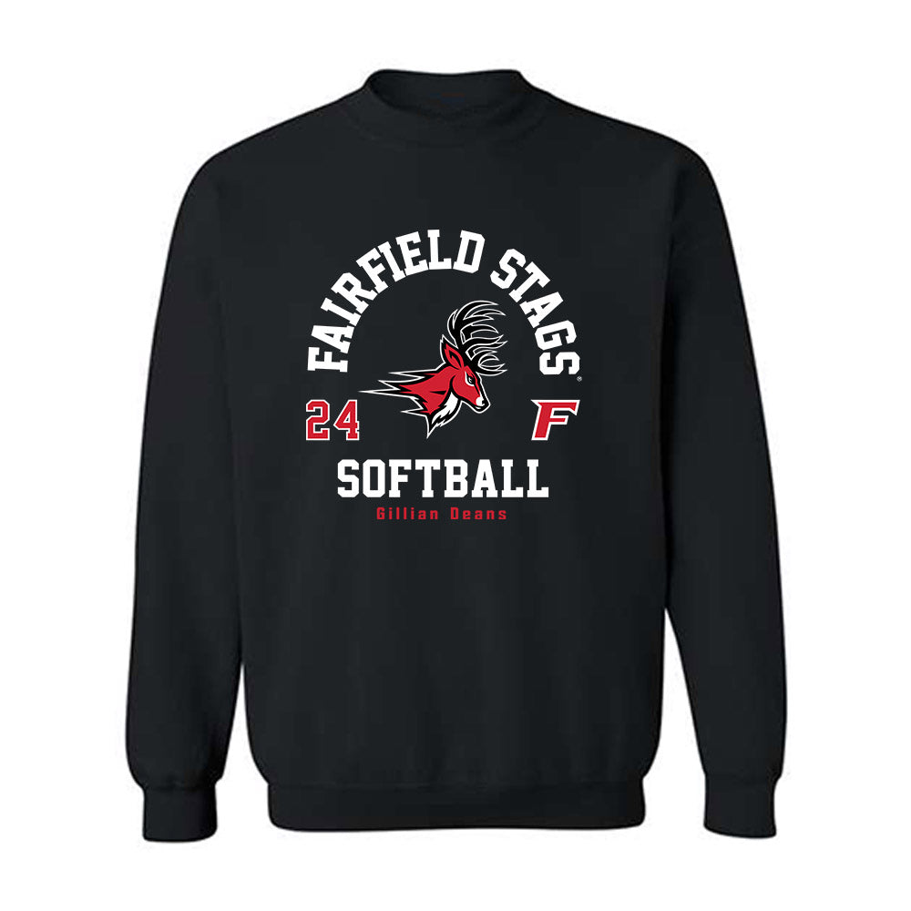 Fairfield - NCAA Softball : Gillian Deans - Crewneck Sweatshirt Classic Fashion Shersey