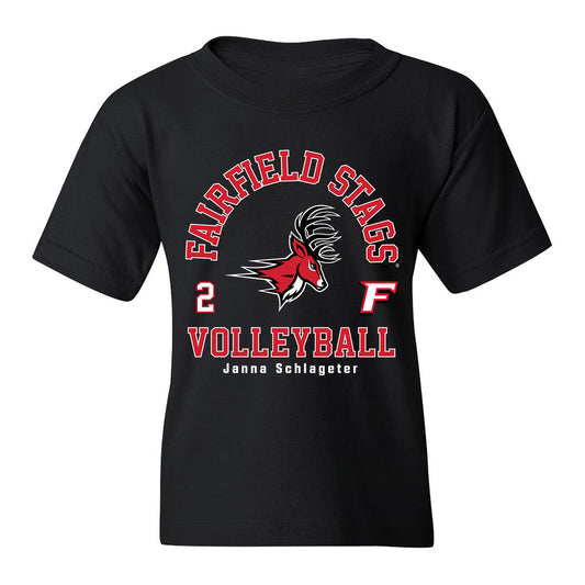 Fairfield - NCAA Women's Volleyball : Janna Schlageter - Youth T-Shirt   Classic Fashion Shersey