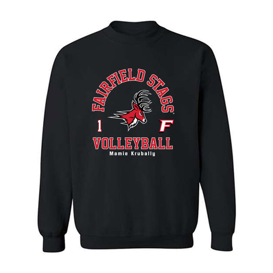Fairfield - NCAA Women's Volleyball : Mamie Krubally - Crewneck Sweatshirt Classic Fashion Shersey